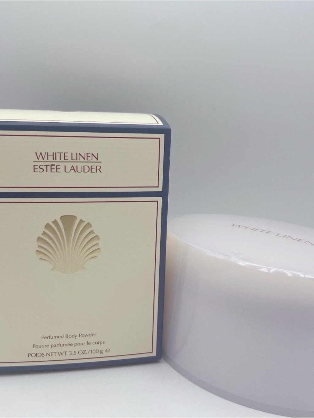Estee Lauder White Linen Perfumed Body Powder - 3.5 oz/100g NIB